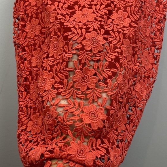 M&S Collection • Lace Sheath Short Sleeve Bodycon Midi Dress - Picture 9 of 16